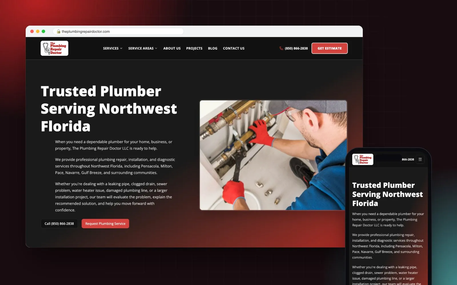 Local SEO & AI Search Visibility for The Plumbing Repair Doctor