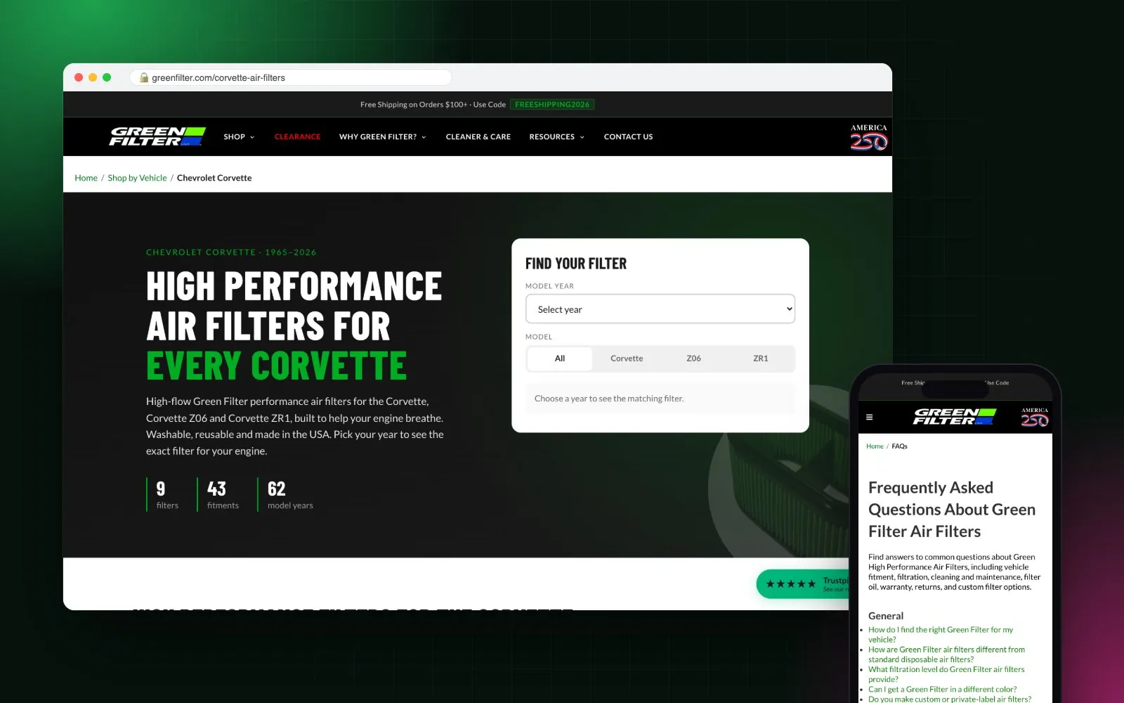 SEO, AEO & Payload CMS Migration for Green Filter USA